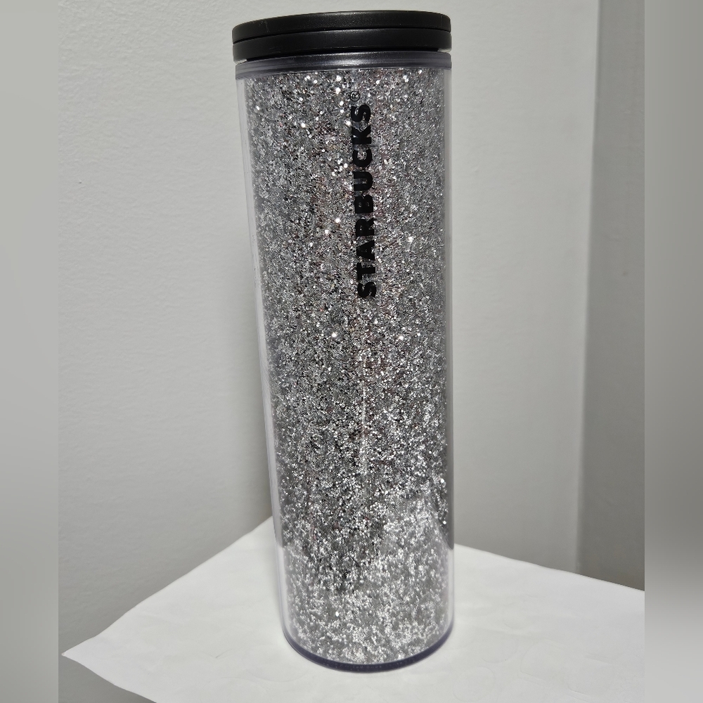 Starbucks Silver Glitter Tumbler
